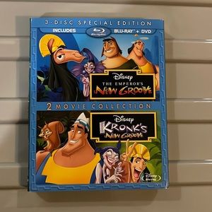 Disney: (The Emperors New Groove / Kronos New Groove) Blu-Ray Special Edition